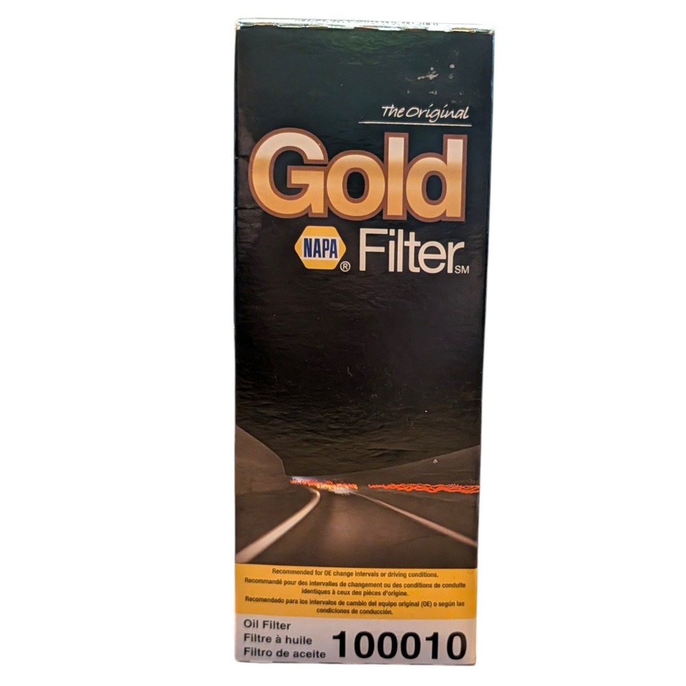 NAPA Gold Oil Filter 100010 Premium Engine Protection Replacement Part New